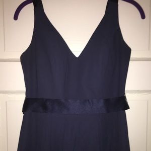 Vera Wang Navy Blue Dress